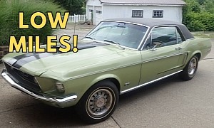 1968 Ford Mustang 428 Cobra Jet Owned by the Same Family Has Just 27,000 Miles
