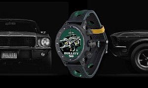 1968 Ford Mustang Bullitt Donates One Gram of Paint to a One-Off Timepiece