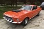 1968 Ford Mustang Fastback Flexes Unique Tangerine Paint, Rebuilt V8