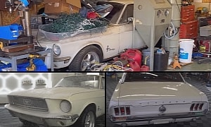 1968 Ford Mustang Gets First Wash in 18 Years, Becomes Surprise Graduation Gift