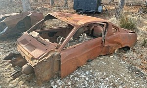 1968 Ford Mustang S-Code Goes Up in Flames, V8 Engine Miraculously Survives