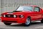1968 Ford Mustang With S197 Front End Is a Very Odd Face Swap