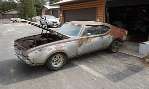 1968 Hurst Olds Barn Find Has Numbers-Matching Everything Under Rusty Exterior