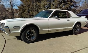 1968 Mercury Cougar Barn Find Flexes Original Matching-Numbers V8 Muscle
