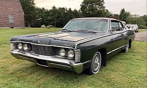 1968 Mercury Monterey Parked for "Some Time" Wears Tires Dated 1971
