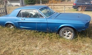 1968 Mustang Bought for $1,800 Makes for a Nice Christmas Present
