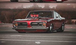1968 Plymouth Barracuda "Cherry" Is Supercharged and Then Some