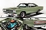 1968 Plymouth Road Runner Hides Numbers-Matching Gear Under Flawless Avocado Green Body