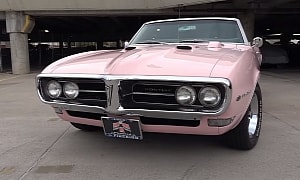 1968 Pontiac Firebird Previously Owned by Nancy Sinatra Flexes Super Rare Pink Mist Color