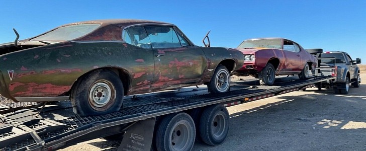 1968 Pontiac GTO junkyard find