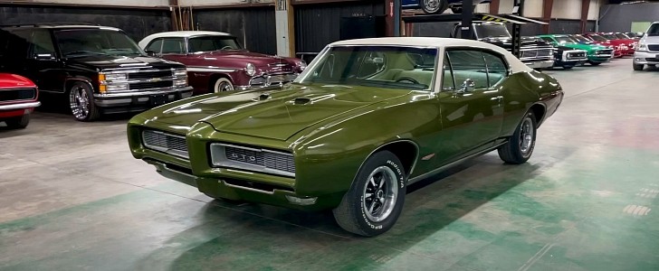 1968 Pontiac GTO with 400ci V8 and Turbo 400 automatic for sale by PC Classic Cars 