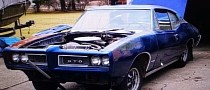1968 Pontiac GTO Stored for 40 Years Found in a Private Collection, Still Complete