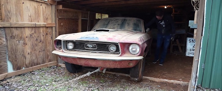 1968.5 Ford Mustang 428 Cobra Jet R-Code barn find