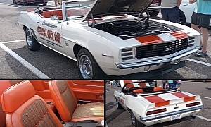 1969 Chevrolet Camaro Flaunts Rare Z11 Package and Flashy Orange Interior