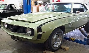 1969 Chevrolet Camaro Has Never Been Titled, Boasts Extensive Drag Racing History