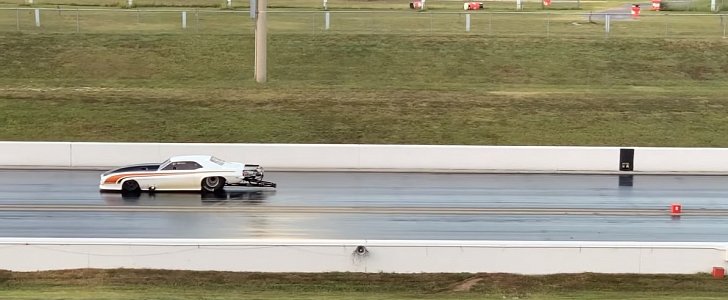 1969 Chevrolet Camaro Sets New Quarter-Mile Record At the Hot Rod Drag Week 2019