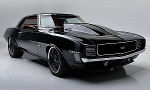 1969 Chevrolet Camaro 'The Godfather' Blends American Muscle With Italian Mobster Class