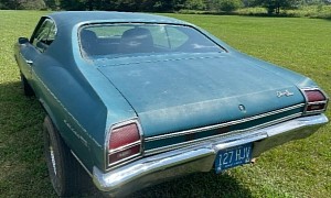1969 Chevrolet Chevelle Barn Find Last on the Road in 1987 Has a Newer V8 Under the Hood