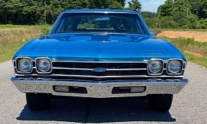 1969 Chevrolet Chevelle Gets a Van Engine, Vortec L96 Almost Like New