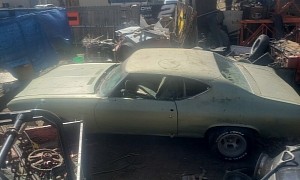 1969 Chevrolet Chevelle SS 396 Sitting for 40 Years Is a Hardcore Project, Still Inviting