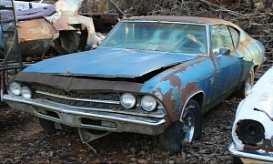 1969 Chevrolet Chevelle SS Parked for 25 Years Flexes Original Muscle