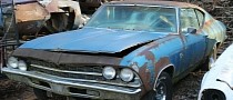 1969 Chevrolet Chevelle SS Parked for 25 Years Flexes Original Muscle