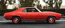 1969 Chevrolet COPO Camaro ZL1 with Chambered Exhaust to Sell at Auction