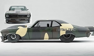 1969 Chevrolet Nova SS "The Drag Strip General" Will Have Turbos Instead of Headlights
