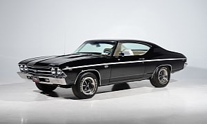 1969 Chevy Chevelle SS 396 Is a Black on White and Chrome Festival, Has Good Mileage