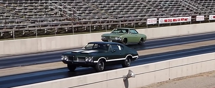 1969 Chevy Corvair vs 1970 Oldsmobile Cutlass