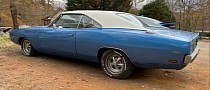 1969 Dodge Charger Is a Mysterious B7 Blue Survivor With a Super-Rare Option