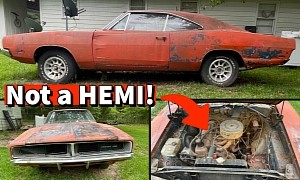 1969 Dodge Charger Parked for Decades Comes With a Rare Surprise Under the Hood