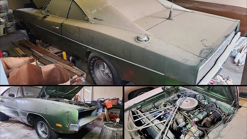 1969 Dodge Charger R/T garage find