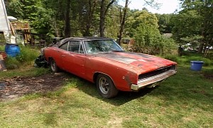 1969 Dodge Charger R/T Rotting Away on Private Property Deserves a Better Life