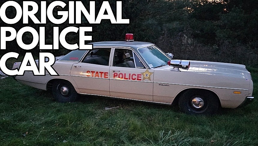 1969 Dodge Polara police car