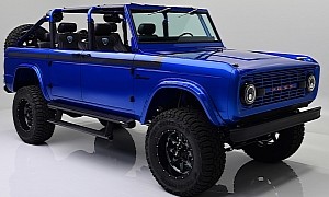 1969 Ford Bronco Is a Blue Anaconda All Custom SUVs, But Also the New Bronco, Should Fear
