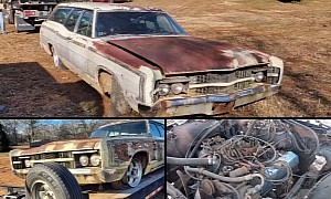 1969 Ford Country Squire Rescued After 41 Years Hides a Big Surprise Under the Hood