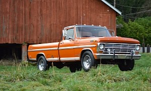 1969 Ford F-250 Ranger in Calypso Coral Is a True Survivor, Has That Special Package