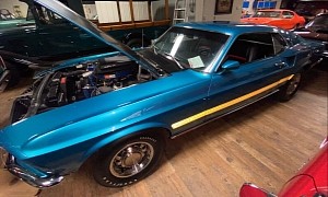 1969 Ford Mustang 428 Super Cobra Jet Is a 1-of-2 Collector's Dream, Costs a Fortune