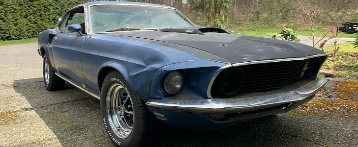 1969 Ford Mustang Mach 1 Barn Find Is an Unpolished Gem, Won't Come Cheap