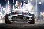1969 Ford Mustang Mach 1 Mutant Rendering Has NASCAR Tires, Stance from Hell