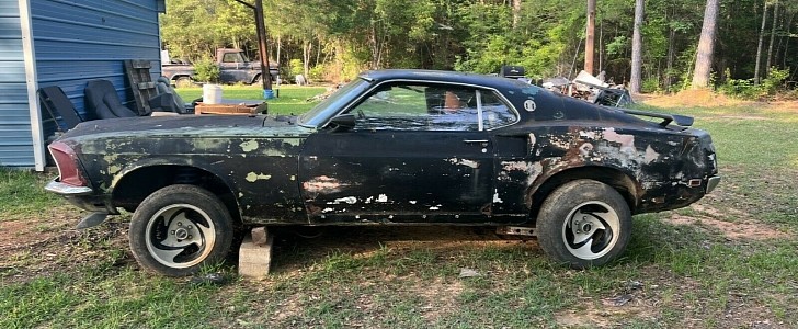 1969 Ford Mustang Mach 1 field find