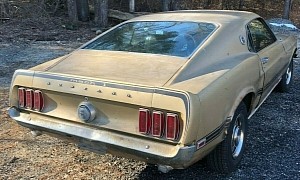 1969 Ford Mustang Saved After Sitting for 40 Years, Super Old Gas Still Good