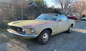 1969 Ford Mustang Sitting for 20 Years Seeks a Comeback, Restoration Already Jumpstarted