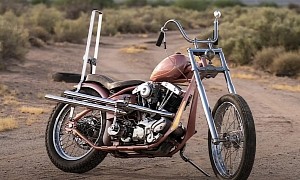 1969 Harley-Davidson FLH Is a Custom Camping Bike for When You Need to Get Away