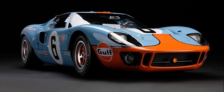Amalgam's Ford GT40 replica was developed in cooperation with the Ford Archive and Heritage department
