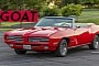 1969 Pontiac GTO Convertible Lived Under One Roof for 43 Years, Packs Replacement V8