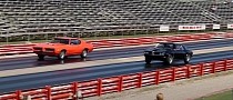 1969 Pontiac GTO Drag Races 1968 Firebird in the Battle of the Rare Ponchos