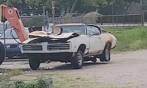 1969 Pontiac GTO Gets Saved After 44 Years in a Junkyard, V8 Roars Back to Life