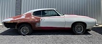 1969 Pontiac GTO Sees Daylight After 25 Years in Storage, Still Running